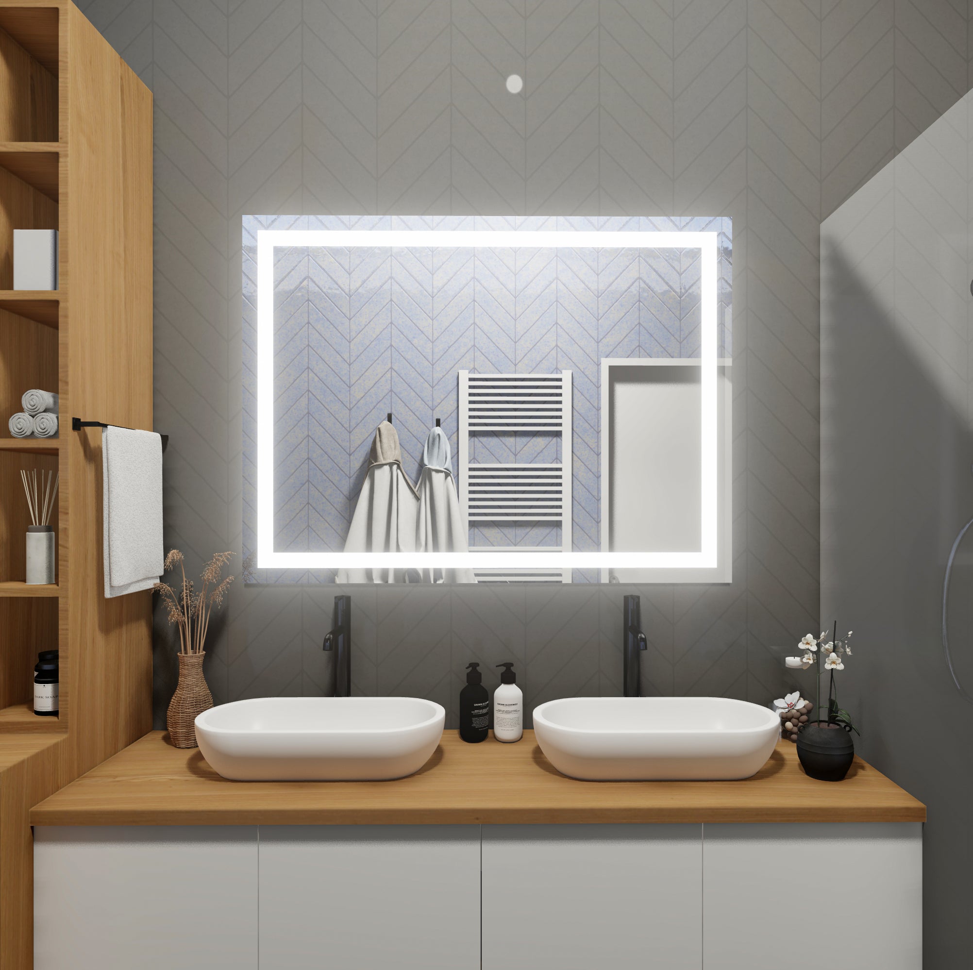 Bathroom LED Mirrors & Vanity Mirror with Lights