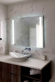 LED Mirror (Front-Lighted Bars) 36" x 48" (or 48" x 36")